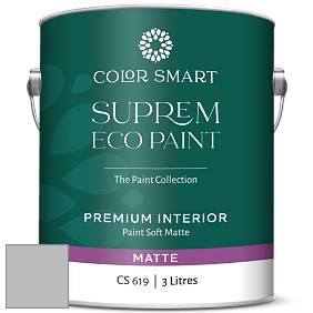 COLOR SMART CS 619 SUPREM ECO PAINT матовая краска цвет NCS S 2502-R50B 