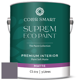 COLOR SMART CS 619 SUPREM ECO PAINT матовая краска цвет NCS S 6010-R50B 