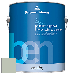 Benjamin Moore Ben W626 Premium Interior Latex Eggshell краска цвет 465 Antique Jade