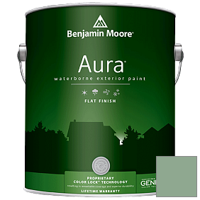 Краска Aura Waterborne Exterior Flat Finish (629) цвет HC-129 BM HC-129