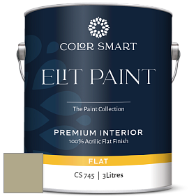 COLOR SMART CS 745 ELIT PAINT глубокоматовая моющаяся краска цвет AF-400 