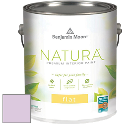 Benjamin Moore 512 Natura Interior Flat Finish матовая краска цвет 2073-60 Pale Iris