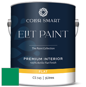 COLOR SMART CS 745 ELIT PAINT глубокоматовая моющаяся краска цвет NCS S 2565-G 
