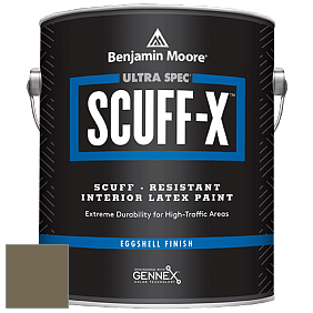 Benjamin Moore 485 Ultra Spec SCUFF-X Interior Eggshell Finish краска цвет 518 Sterling Forest
