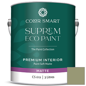Краска COLOR SMART CS 619 SUPREM ECO PAINT матовая краска цвет AF-445 