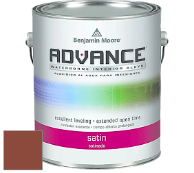 Benjamin Moore 792 Advance Interior Paint-Satin эмаль цвет NCS S 4550-Y70R 
