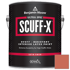Краска Ultra Spec SCUFF-X Interior Satin Finish (486) цвет 028 Rich Coral