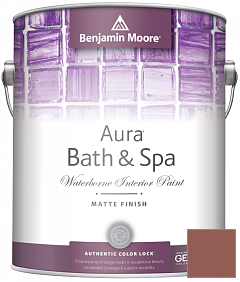 Краска Benjamin Moore Aura Bath & Spa Interior Paint Matte Finish (532) цвет 2094-30 Giant Sequoia