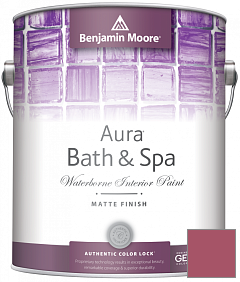 Краска Benjamin Moore Aura Bath & Spa Interior Paint Matte Finish (532) цвет 2084-30 Rouge