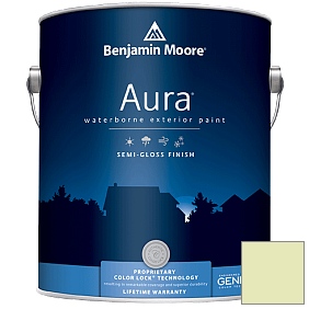 Краска Aura Waterborne Exterior Semi-Gloss Finish (632) цвет 415 Riverdale Green