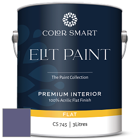 COLOR SMART CS 745 ELIT PAINT глубокоматовая моющаяся краска цвет NCS S 5030-R60B 