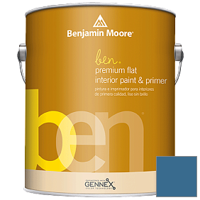 Краска Ben Premium Interior Latex Flat (W625) цвет 2063-30 Blueberry