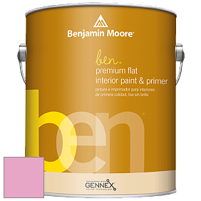 Benjamin Moore Ben W625 Premium Interior Latex Flat краска цвет 2086-50 Blushing Bride