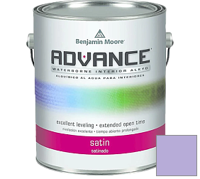 Краска Benjamin Moore 792. Advance Interior Paint-Satin эмаль цвет 2071-50 Amethyst Cream