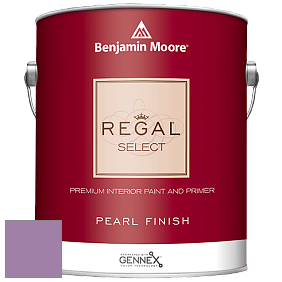 Benjamin Moore 550 Regal Select Waterborne Interior Pearl Finish краска цвет 2073-40 Purple Hyacinth