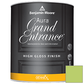 Краска Aura Grand Entrance High Gloss (148) цвет 418 Willow Springs Green