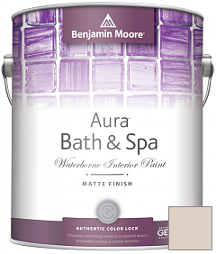 Краска Benjamin Moore Aura Bath & Spa Interior Paint Matte Finish (532) цвет 1024 Tucson Winds