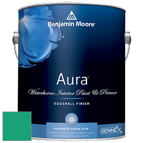 Benjamin Moore Aura 524 Waterborne Interior Eggshell Finish краска цвет 2044-30 St. Patrick