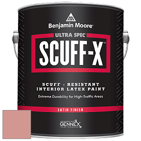 Benjamin Moore 486 Ultra Spec SCUFF-X Interior Satin Finish краска цвет 2089-40 Tomato Cream Sauce