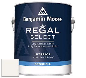 Benjamin Moore 549 Regal Select Waterborne Interior Eggshell Finish краска цвет OC-69 White Opulence