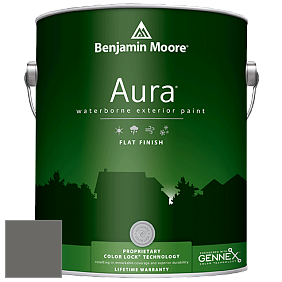 Benjamin Moore Aura 629 Waterborne Exterior Flat Finish краска цвет HC-166 BM HC-166