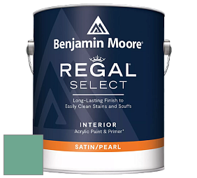 Benjamin Moore 550 Regal Select Waterborne Interior Pearl Finish краска цвет 600 Medici Malachite