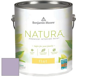 Benjamin Moore 512 Natura Interior Flat Finish матовая краска цвет 2072-50 Lavender Lipstick
