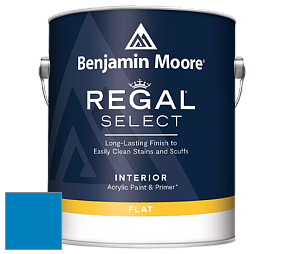 Benjamin Moore 547 Regal Select Waterborne Interior Flat Finish краска цвет NCS S 2065-R90B 