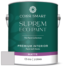 COLOR SMART CS 619 SUPREM ECO PAINT матовая краска цвет 1451 Violet Pearl