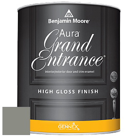 Benjamin Moore Aura 148 Grand Entrance High Gloss эмаль цвет 1483 Cos Cob Stonewall