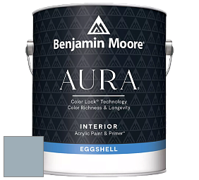 Benjamin Moore Aura 524 Waterborne Interior Eggshell Finish краска цвет 1621 Little Falls