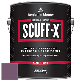 Benjamin Moore 486 Ultra Spec SCUFF-X Interior Satin Finish краска цвет NCS S 5030-R40B 
