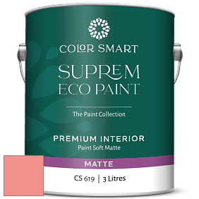 COLOR SMART CS 619 SUPREM ECO PAINT матовая краска цвет NCS S 0550-Y90R 