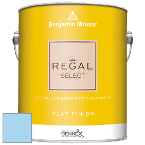 Benjamin Moore 547 Regal Select Waterborne Interior Flat Finish краска цвет 2065-60 Caribbean Coast