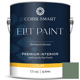 Краска COLOR SMART CS 745 ELIT PAINT глубокоматовая моющаяся краска цвет HC-130 BM HC-130