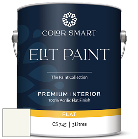 COLOR SMART CS 745 ELIT PAINT глубокоматовая моющаяся краска цвет OC-117 Simply White