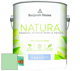 Benjamin Moore 513 Natura Interior Eggshell Finish краска с блеском цвет 2033-50 Bud Green