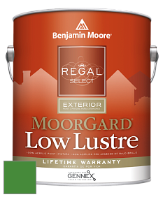 Benjamin Moore W103 Regal Select Exterior Paint-MoorGard Low Lustre Finish краска цвет 2033-10 Yellow Green