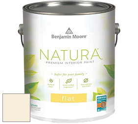 Benjamin Moore 512 Natura Interior Flat Finish матовая краска цвет OC-94 Windswept