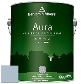 Benjamin Moore Aura 629 Waterborne Exterior Flat Finish краска цвет AF-535 