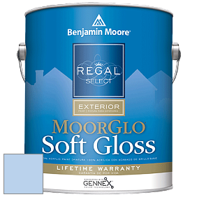 Benjamin Moore W096 Regal Select Exterior Paint-Moor GloSoft Gloss Finish краска цвет 2067-60 Windmill Wings