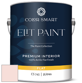 COLOR SMART CS 745 ELIT PAINT глубокоматовая моющаяся краска цвет NCS S 0510-Y90R 