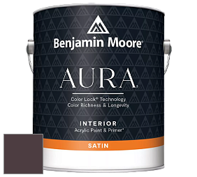 Benjamin Moore Aura 526 Waterborne Interior Satin Finish покрытие цвет NCS S 8010-R10B 