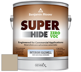 Benjamin Moore 357 Super Hide Zero Voc Interior Eggshell краска цвет AF-390 
