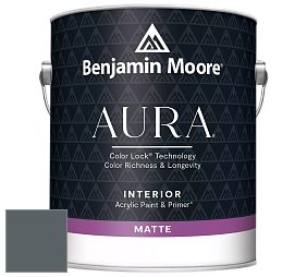 Benjamin Moore Aura 522 Interior Paint - Matte краска цвет NCS S 7005-B 