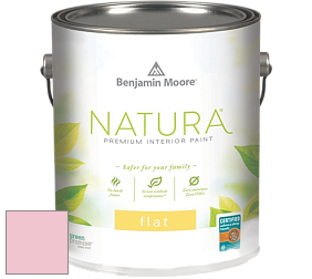 Benjamin Moore 512 Natura Interior Flat Finish матовая краска цвет 2007-60 Pastel Pink