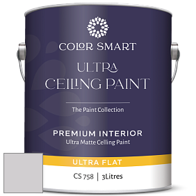 COLOR SMART CS 758 ULTRA CEILING PAINT ультраматовая краска цвет 1451 Violet Pearl