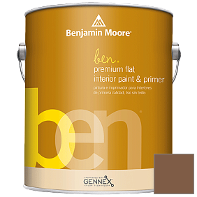 Краска Ben Premium Interior Latex Flat (W625) цвет 2163-10 Log Cabin