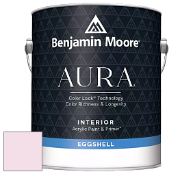 Benjamin Moore Aura 524 Waterborne Interior Eggshell Finish краска цвет 2086-70 50's Pink