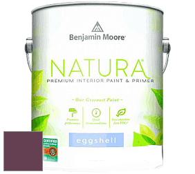 Benjamin Moore 513 Natura Interior Eggshell Finish краска с блеском цвет 2075-10 Dark Burgundy